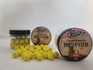 BaitsBase N-Butiryc & Pineapple 12mm pop-up boilie 20gr
