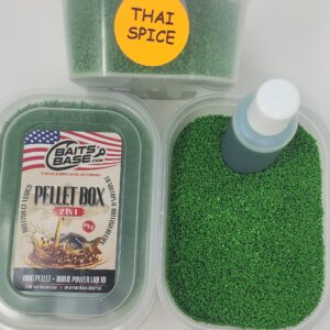 BaitsBase Thai Spice pellet & liqvid 400gr  2mm