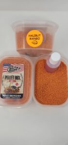 BaitsBase Halibut-Mango pellet & liqvid 400gr 2mm