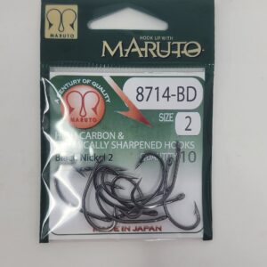 Maruto hook black nickel size 2