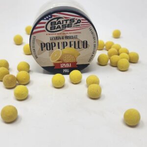BaitsBase Lemon-Biscuit 12mm pop-up bojli