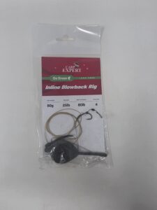 Carp expert leadfree go green inline blow-back rig 80g