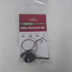 Carp expert leadfree go green inline blow-back rig 80g